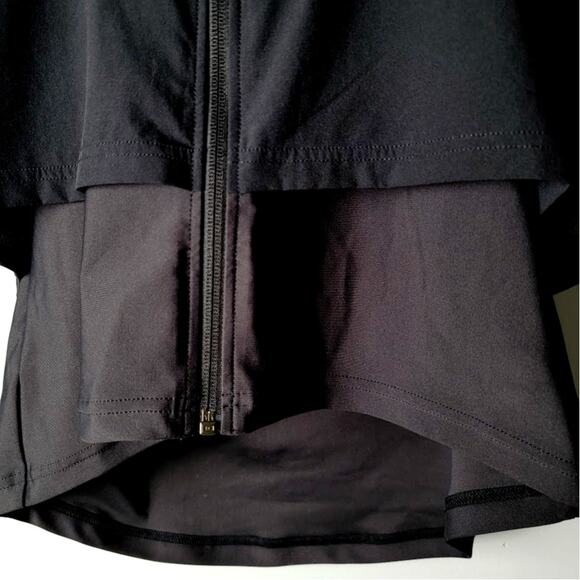 Sweaty Betty London Black Hooded Zip Jacket Women’s Large Gorpcore Athleisure - Picture 4 of 9